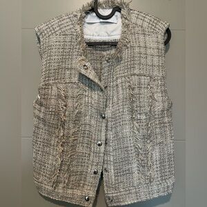 IRO Women's Fringed Vest